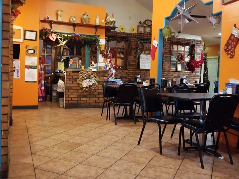 Anita's Cafe interior